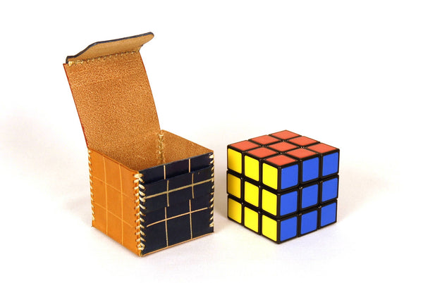 Rubik's  leather box, Ruby cube, Rubik's cube cover, box for ruby bucket, box for ruby cube, ruby cubing, rubik's lovers, jigsaw puzzle.