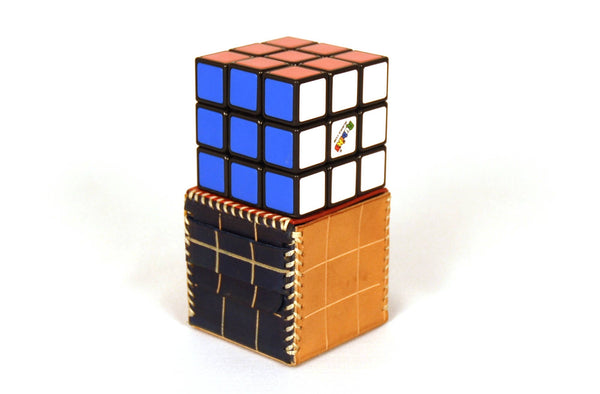 Rubik's  leather box, Ruby cube, Rubik's cube cover, box for ruby bucket, box for ruby cube, ruby cubing, rubik's lovers, jigsaw puzzle.